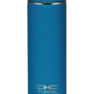 Aqua Tune Level 3 insulated water bottle with "Tuning Element" logo on a green background.